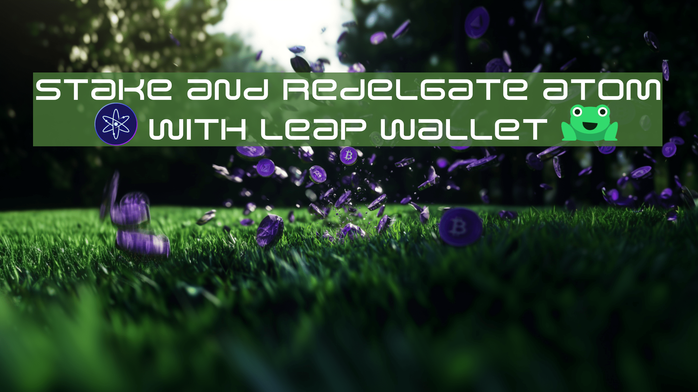 Ledger Live, stake ATOM with Leap wallet, stake ATOM using Leap wallet, how to stake in Leap wallet, where to stake Cosmos using Leap wallet, how to redelegate using Leap wallet, switch validators in Leap wallet